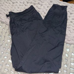 Zyia Black Windbreaker Joggers
